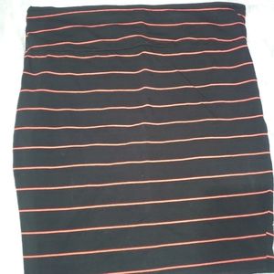 Torrid 3x Black Pencil Skirt